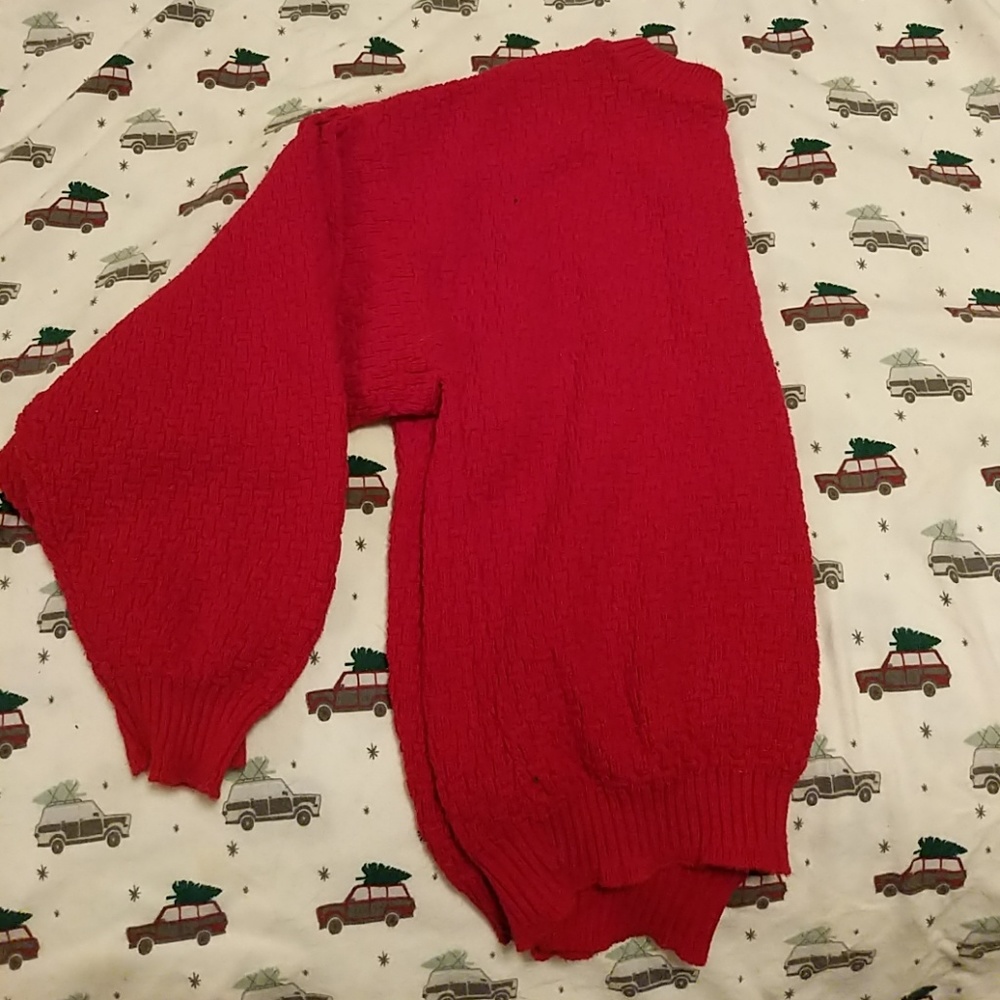 Men's Red Sweater